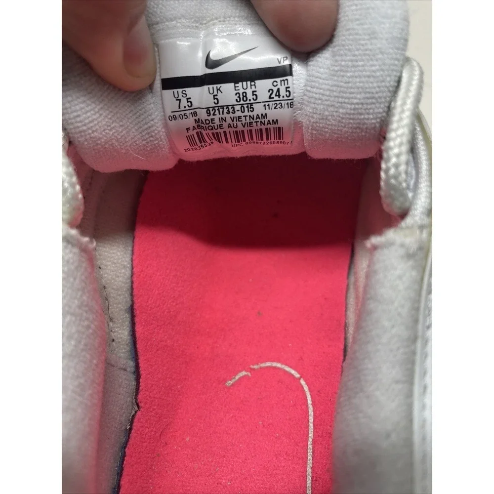 Nike Air Max 97 Pure Platinum Laser Orange Women's 7.5 [921733-015]‎